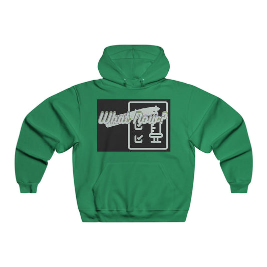 Trendy Graphic Hoodie - "What Now?" Streetwear (Green/Black)